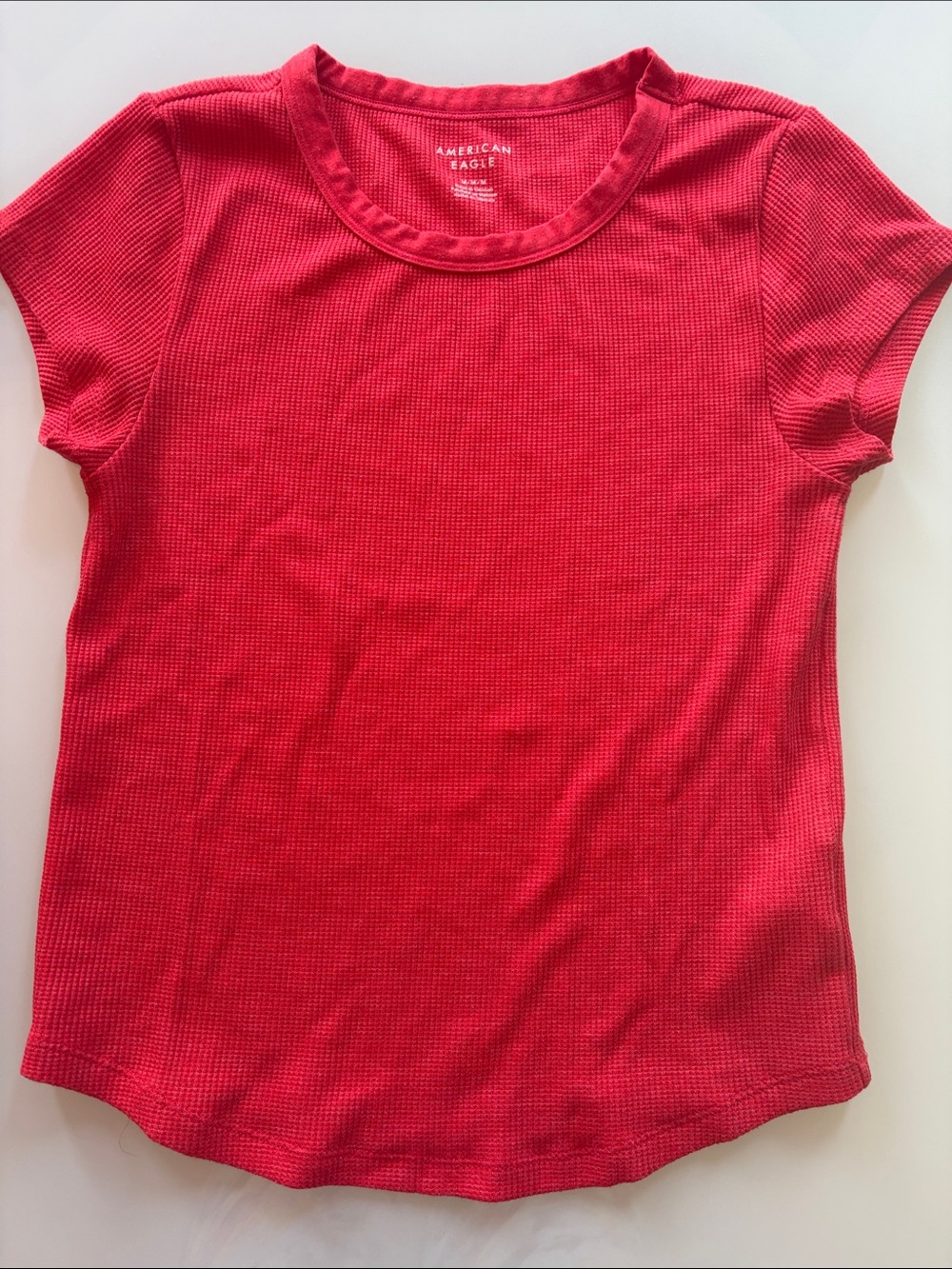 AE orange t-shirt